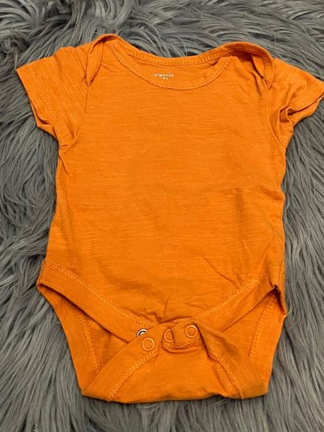 Chlapčenské body oranžové primark (56), primark,56