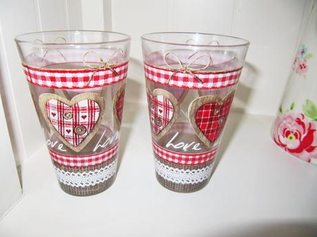 Pohár srdce - sada 2 kusy, 