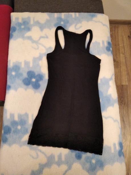 Tričko na ramienka s čipkou veľkosť xs, terranova,xs