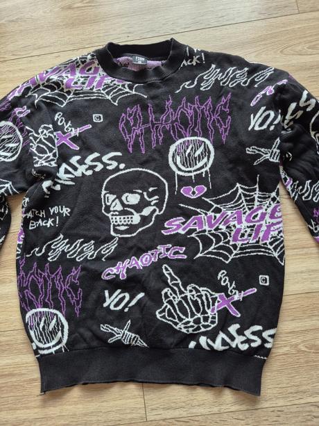 Pulóver chaotic - fsbn, m