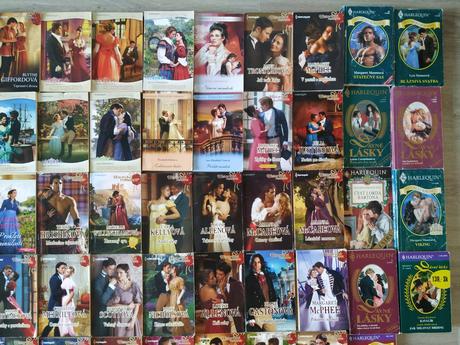 Historická romanca- harlequin, 