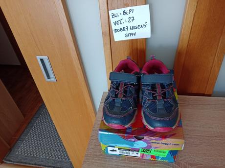 Dievčenské botasky zn.beppi veľ.27, 27