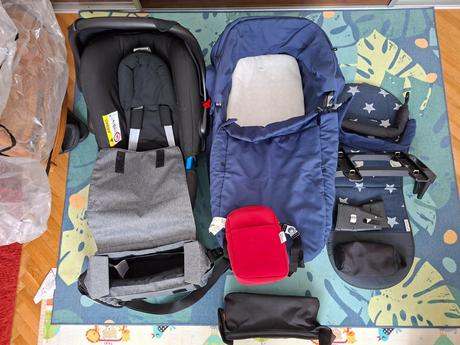 Trojkombinacia britax go big / modra farba + prisl, britax,britax go big