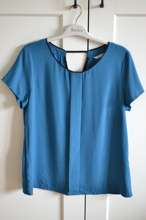 Petrolejová blúzka l, camaieu,l