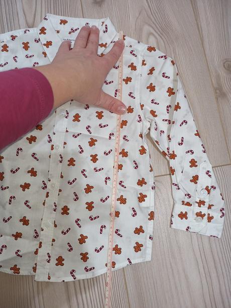 Vianočná košeľa perníček, 98