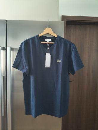 Lacoste pánske bavlnené tričko m, lacoste,m