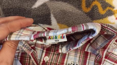 Kosele kratky rukav 2 ks. velkost 3-4 roky, h&m,104