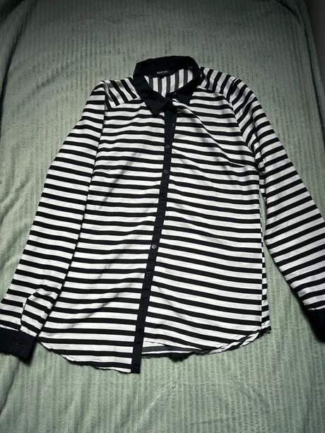 Pásikavá blúzka s dlhým rukávom, reserved,s