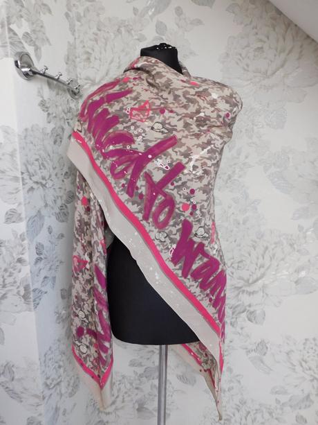 Michalsky berlin luxusna hodvabna šatka, xxxl