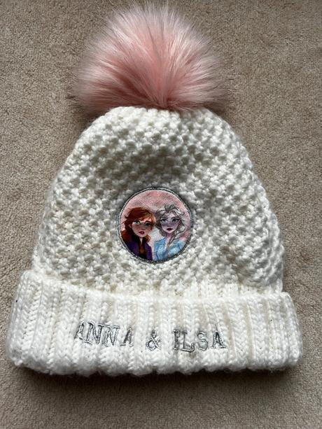 Zimná čiapka anna a elsa frozen, c&a,104