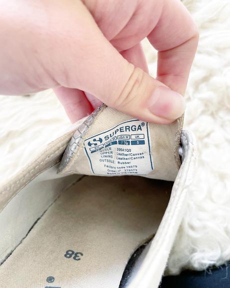 Superga tenisky platformy, 38