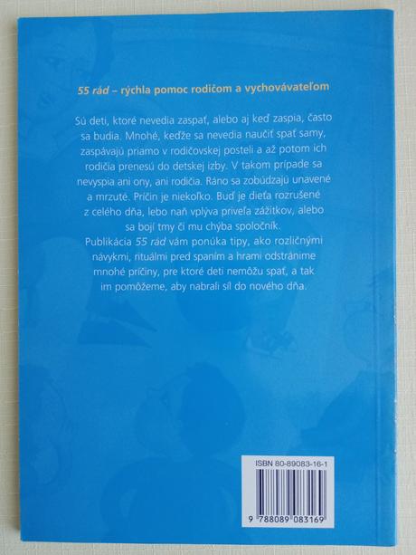 55 rád keď dieťa nemôže späť, 