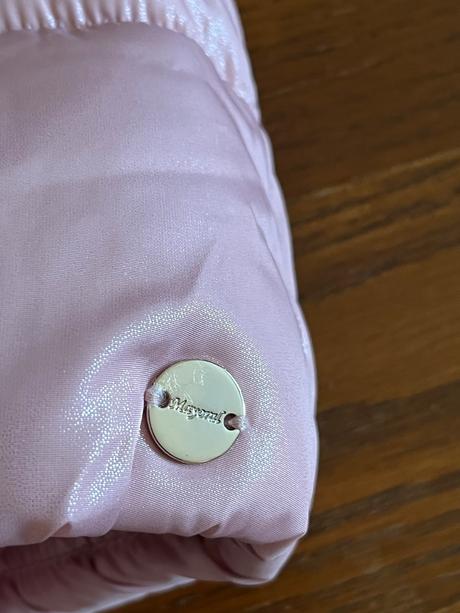 Bunda mayoral luxusná perleťová pink farba, mayoral,128