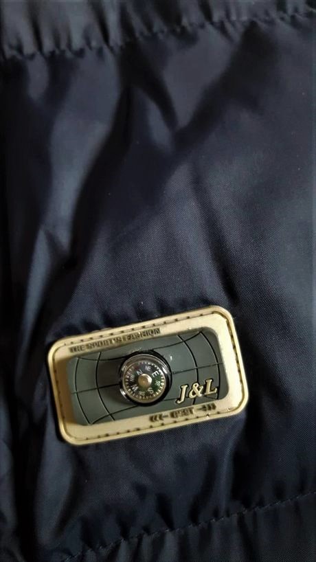 Teplá dlhá vetrovka / kabát, xl