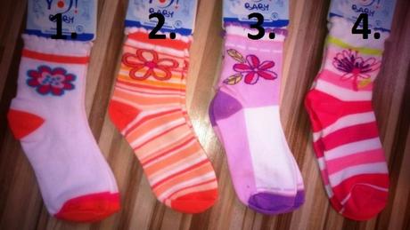 Kvalitne bavlnene ponozticky , 23 / 24 / 25