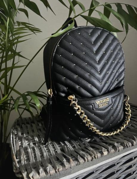 Dámsky kožený ruksačik victorias secret originál, victoria's secret