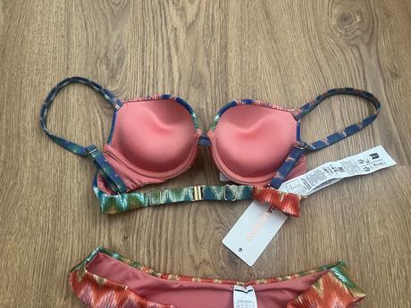 Calzedonia elegan chevron  plavky xs-s, calzedonia,s / xs