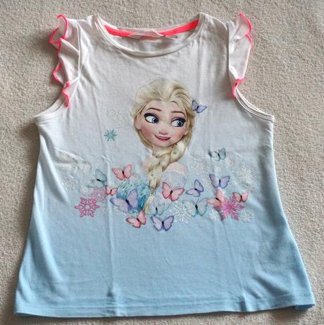 Tričko disney frozen, h&m,134