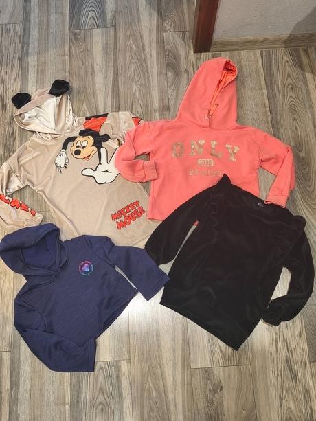 Dievčenský balík mikiny 122, 122–134