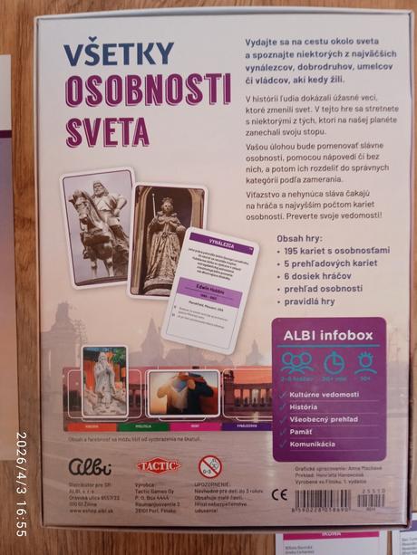 Albi - všetky osobnosti sveta, 