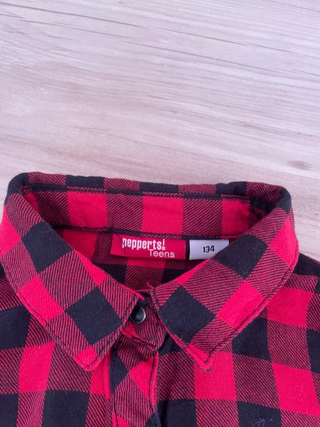 Dievčenská karovaná košela 152, pepperts,152