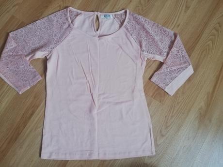 Tričko s čipkou, s