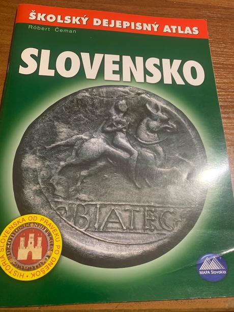 Školský dejepisný atlas skovensko,