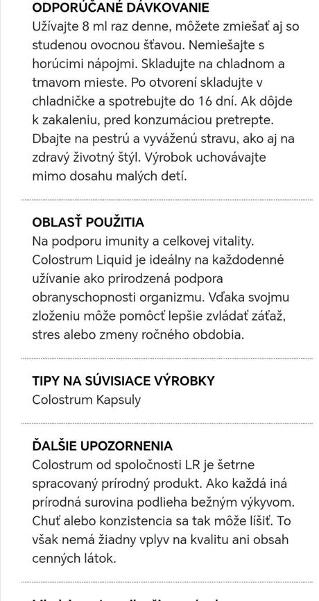Colostrum, 