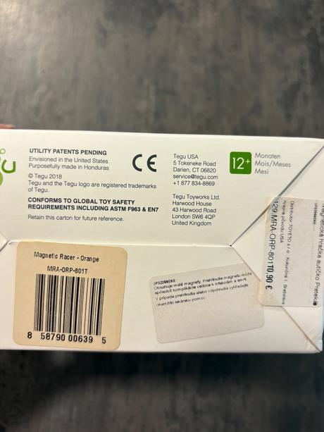 Tegu - magneticke autičko na motoriku, 
