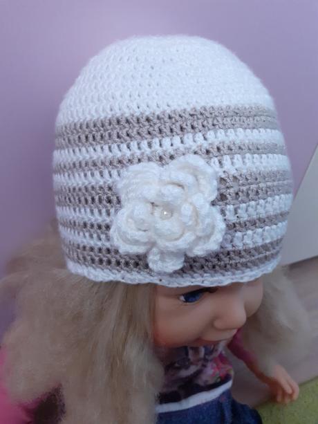 Čiapka s kvietkom, 68 - 98