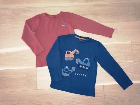 2x tričko, next,122