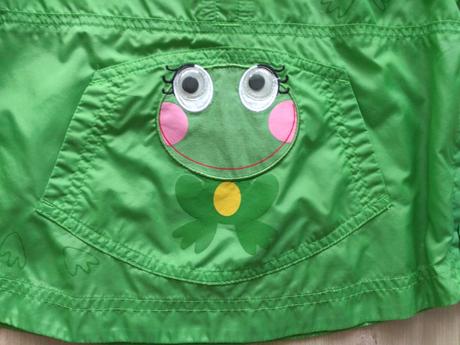 Tenká prechodná bundička so žabkou, next,86