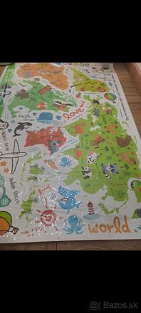 Detska mapa na stenu, 