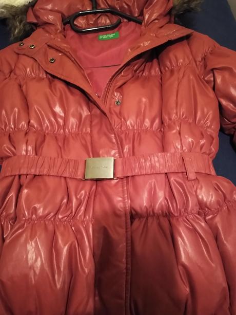 Páperová bunda, benetton,140