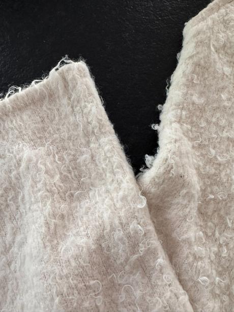 Zara - teplučké smotanové šaty, zara,s