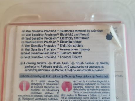 Dámsky elektrický zastrihavac veet, 