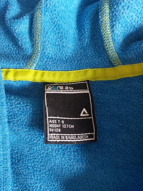 Fleecová mikina 7-8r, 128