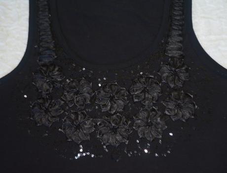 Čierny top d&g, veľ. l, l