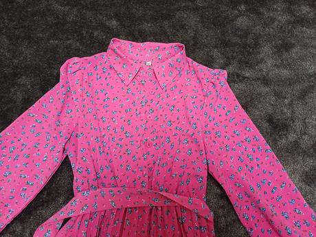 Koselove saty s plysovanou suknou v.m, m