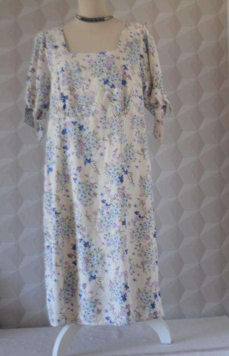 Dámske ľanové šaty, veľ. l, l