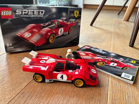 Lego speed champions 76906 1970 ferrari, 