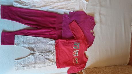 Balík oblečenia dievča 74-80, 68–80