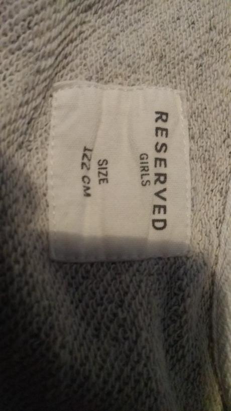 Predám detskú mikinu, reserved,122