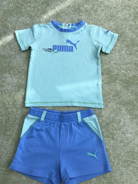 Tričko a kratke nohavice znacky puma c.68 (4-6m), puma,68