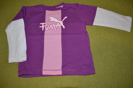 Tričko s dlhým rukávom veľ.9-12 mes., puma,80