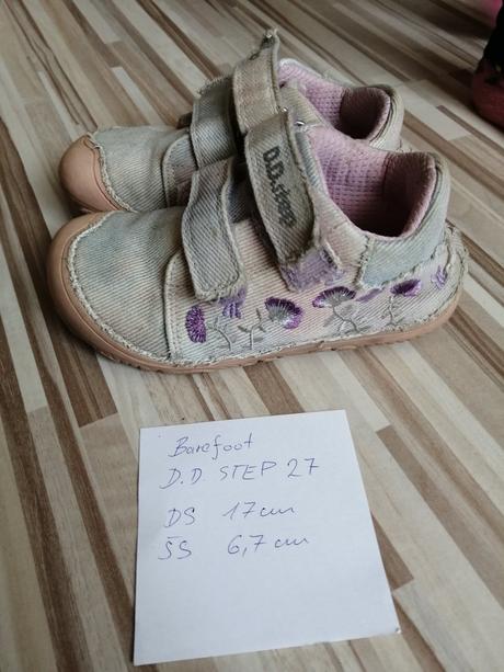 Platenky barefoot d. d. step 27, d.d.step,27