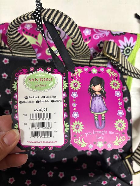 Santoro novy dievcensky ruksak you bright, santoro