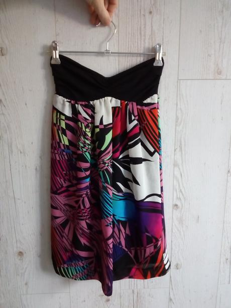 Farebné šaty bershka, s