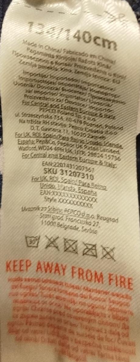 Podprsenky 134-140, pepco,134