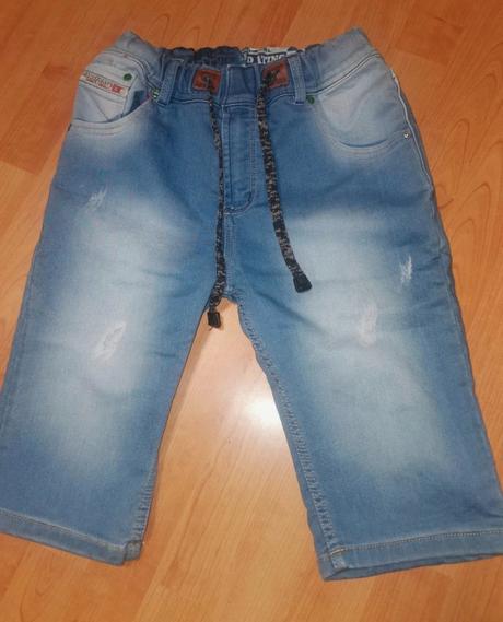 Chlapčenske kraťasy, denim,158
